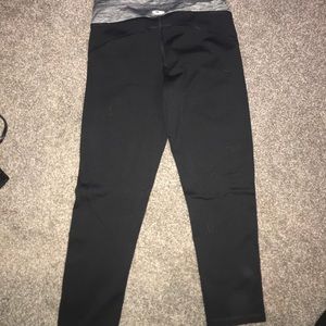 champion black exercise legging capris